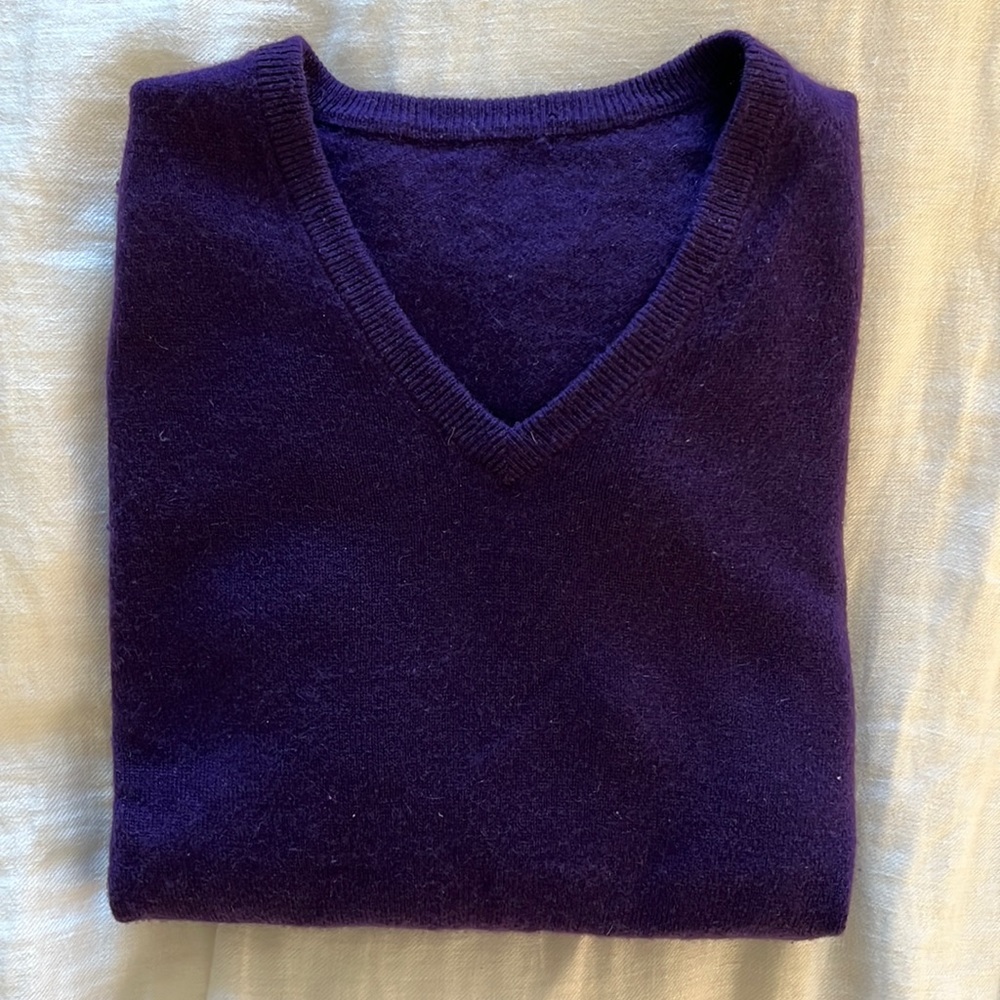 Polo cashmere purple seater